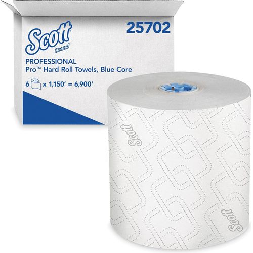 Optima Part # 80725 - Optima White 2-Ply Paper Towel Roll (85