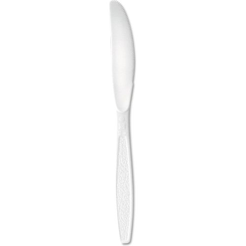Extra-Heavy Polystyrene Knives, White, Guildware Design, Bulk, 1,000 ...