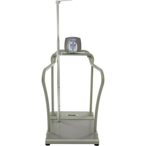 Health O Meter Digital Platform Scale with Height Rod 2101KLHR