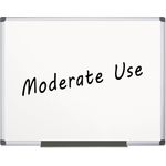 Value Melamine Dry Erase Board, 48 x 72, White, Aluminum Frame