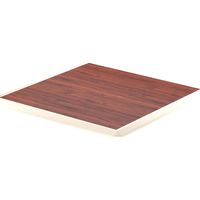 Laminate Tabletop with Spill-Boundary Edge