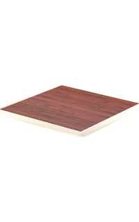 Laminate Tabletop with Spill-Boundary Edge