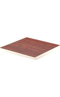 Laminate Tabletop with Spill-Boundary Edge