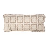 Down Lumbar Pillow: 20" x 12"