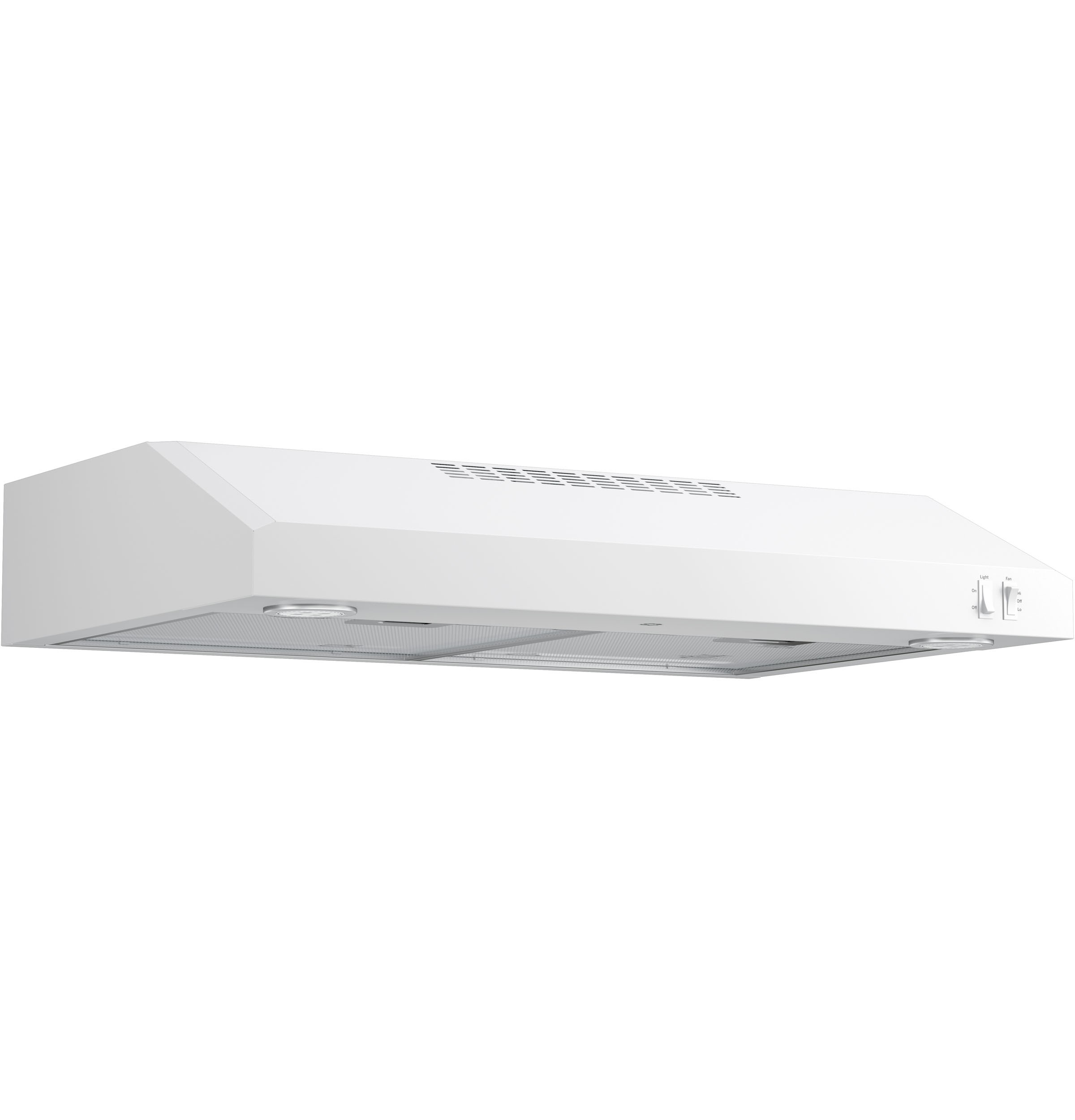 GE® 30" ENERGY STAR Certified Under The Cabinet Hood; White