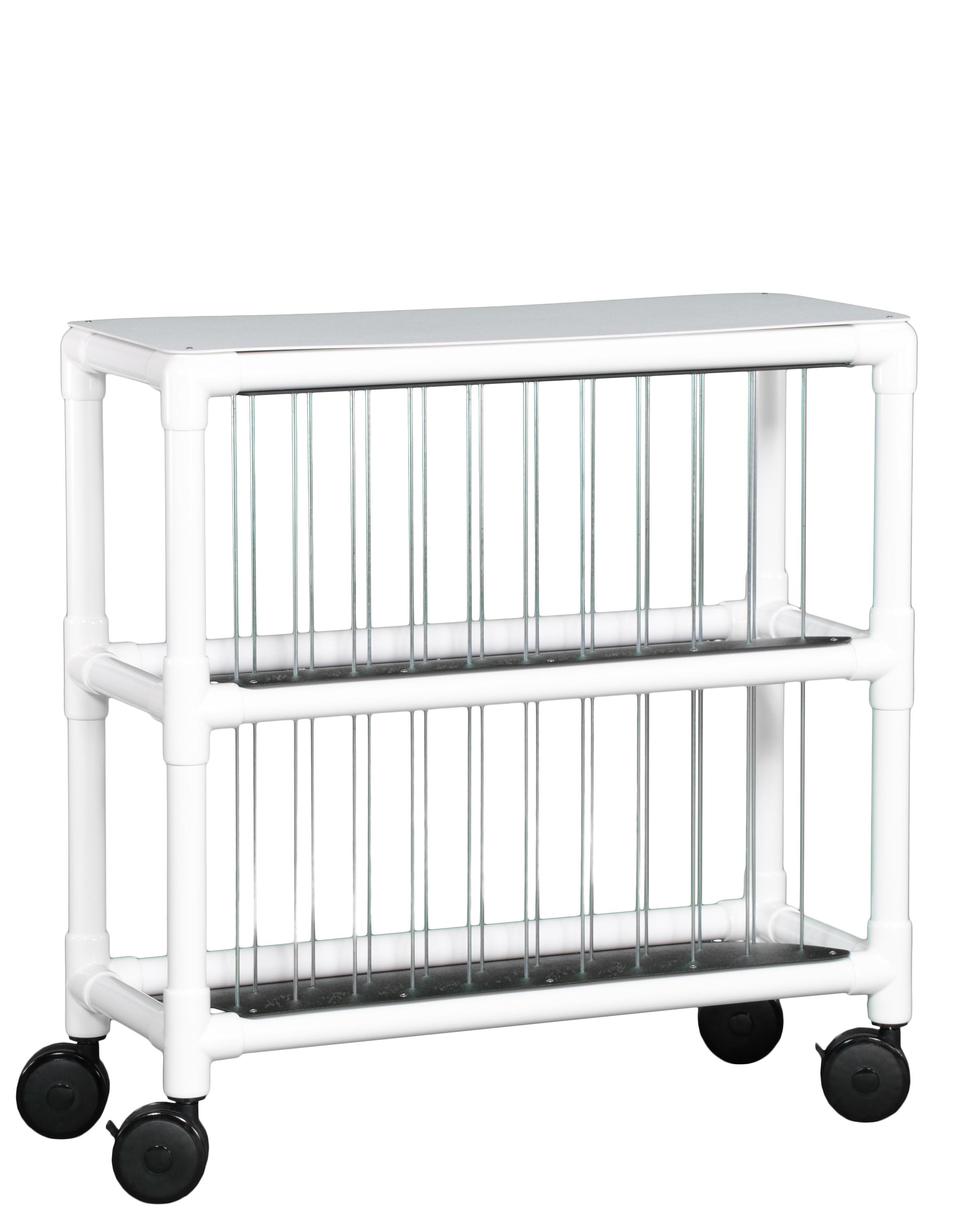 Standard Vertical Storage Chart Rack, Holds 30 1