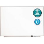 Quartet® Matrix Magnetic Boards, Painted Steel, 23 x 16, White, Aluminum Frame
