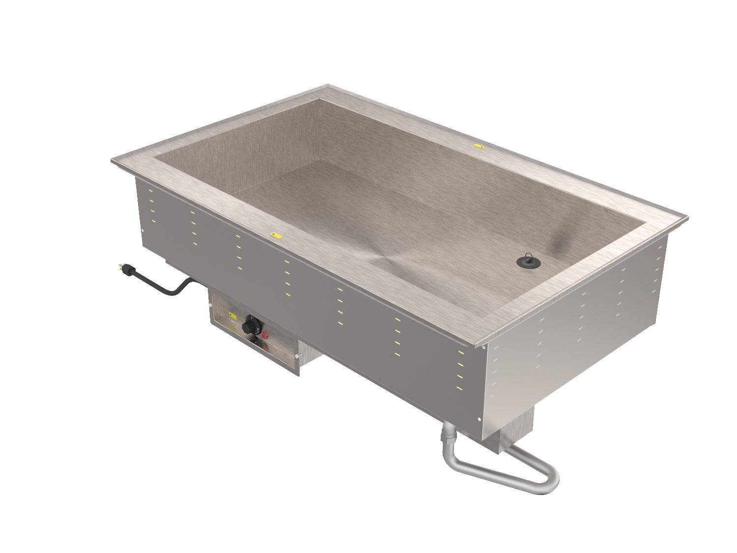Vollrath 36505208 5-Well 3125-Watt Bain Marie Hot Drop-In, 208-240V, 15 Amp