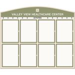 Town Square Activity Display Board, 31-1/8"H x 37-1/8"W