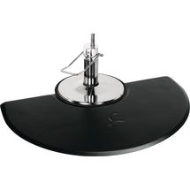 Half-Round Salon Mat