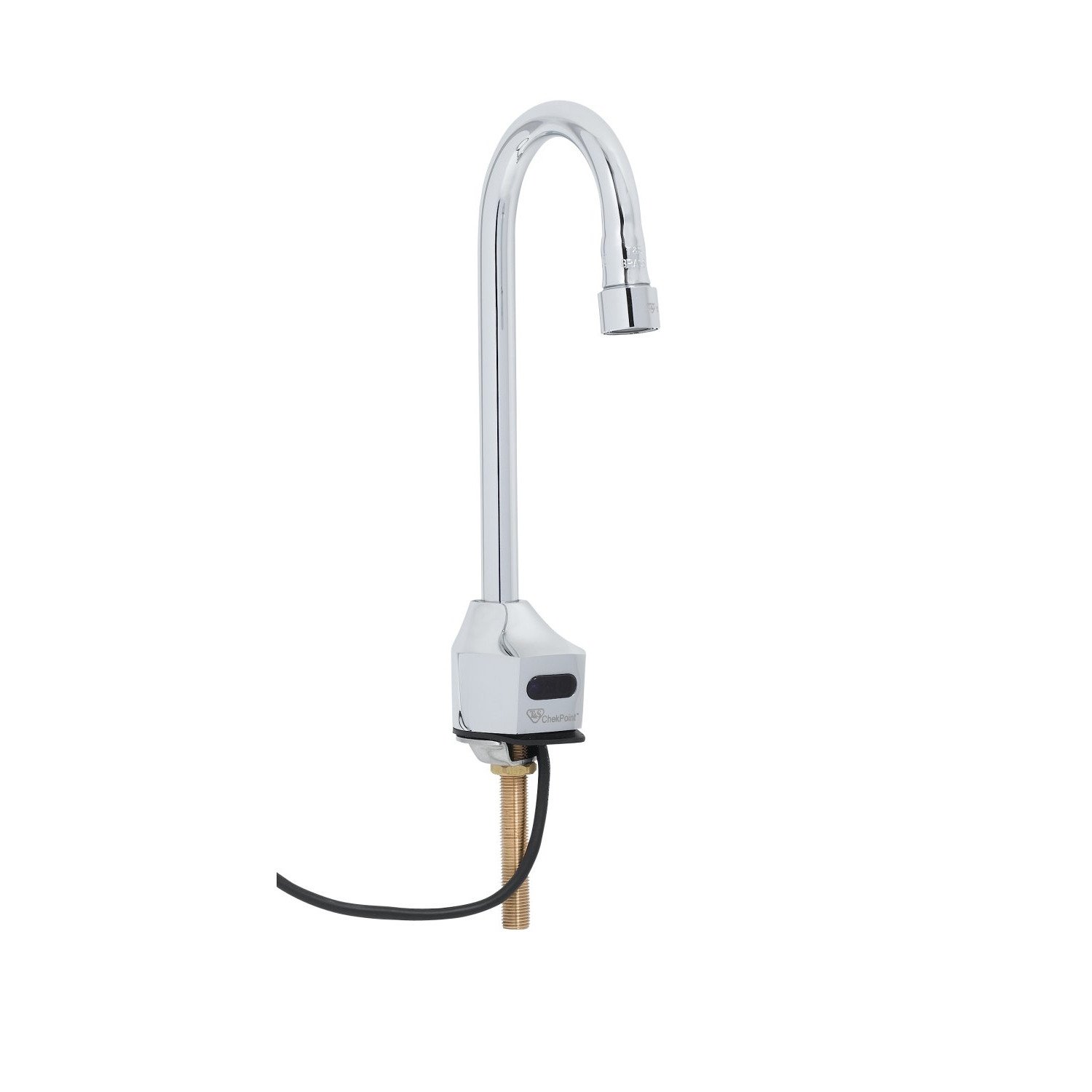 ChekPoint Electronic Faucet, Deck Mount Gooseneck, AC/DC Control Module ...