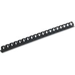 Fellowes® Plastic Comb Bindings, 1/2" Dia, 90 Sheet Capacity, Navy Blue, 100 Combs/Pack