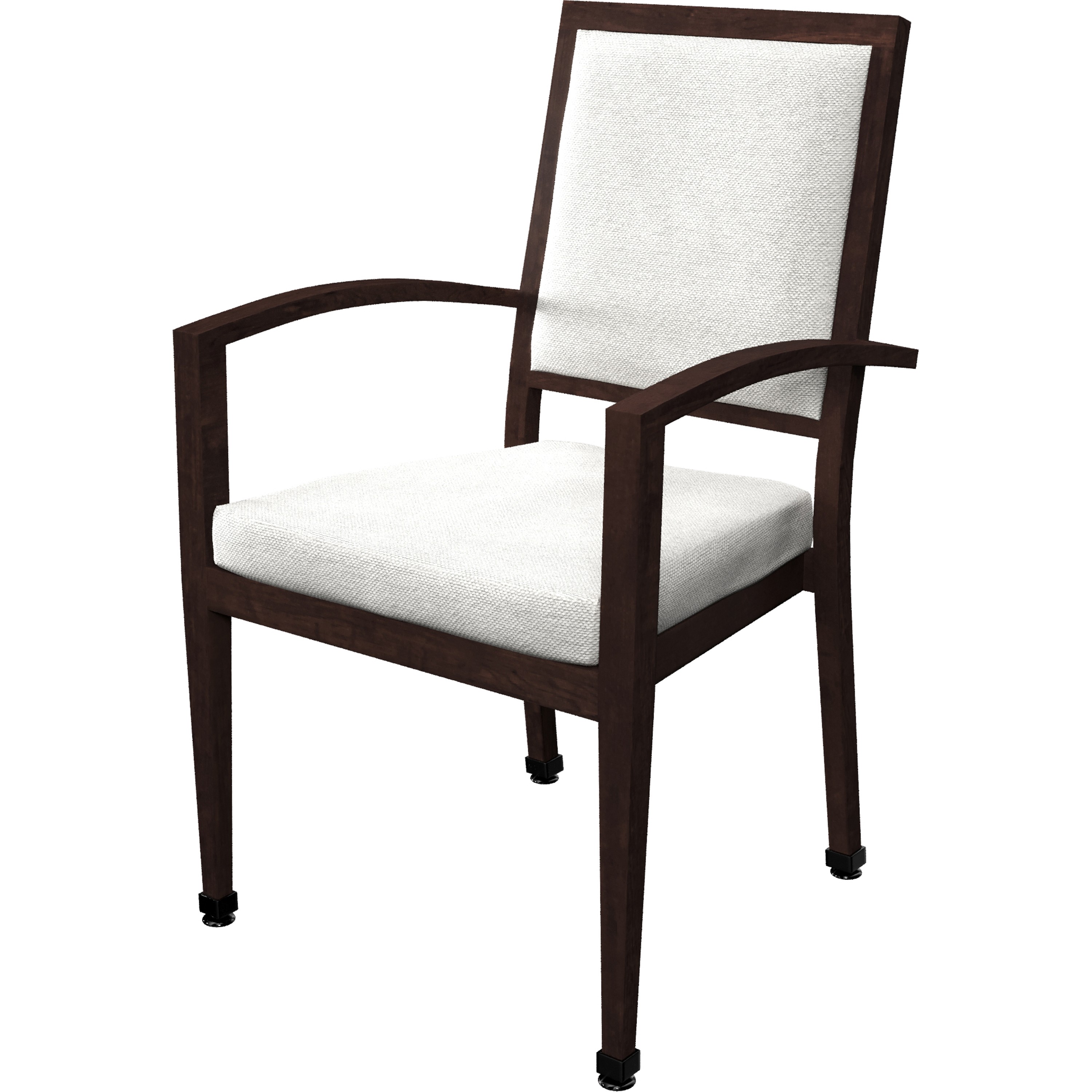 Galveston Dining Chair with Front Casters | Maxwell Thomas