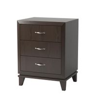 Geneva 3-Drawer Bedside Cabinet