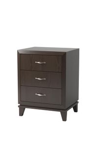 Geneva 3-Drawer Bedside Cabinet