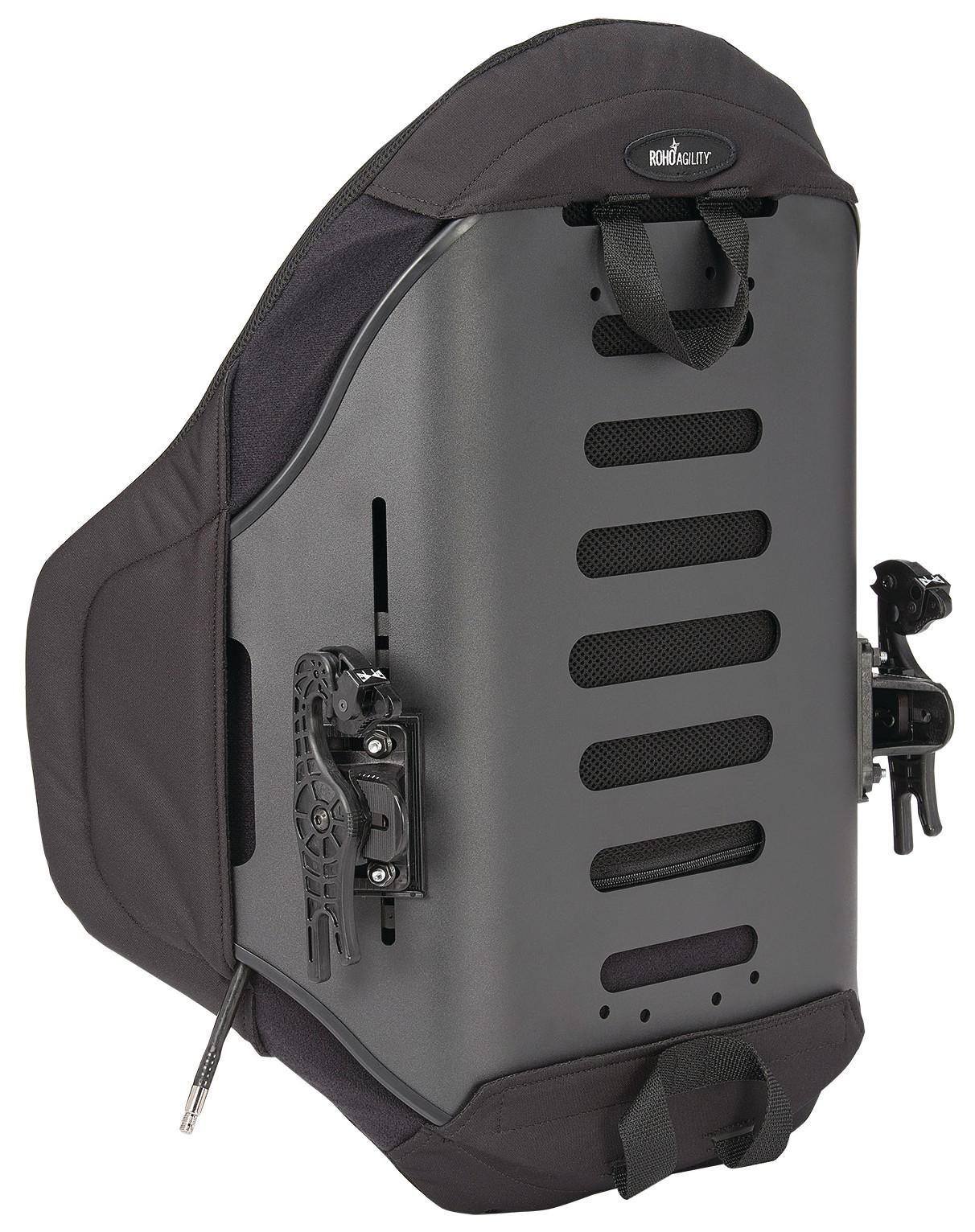 ROHO® AGILITY™ Max Contour Back System with Air Inserts and Removable Lumbar Pad, Quick Release Hardware - BackWidth: 14 in BackHeight: 16 in