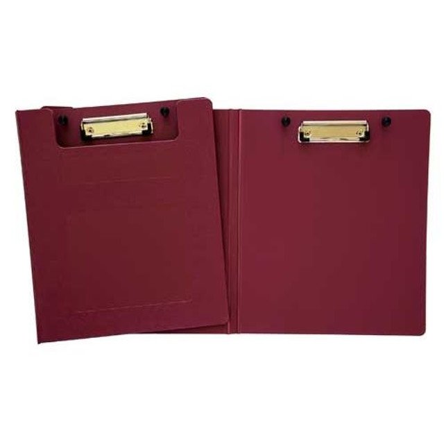 1/2 INCH S/O POLY MLD PCB BURGUNDY WITH SPRING CLIP