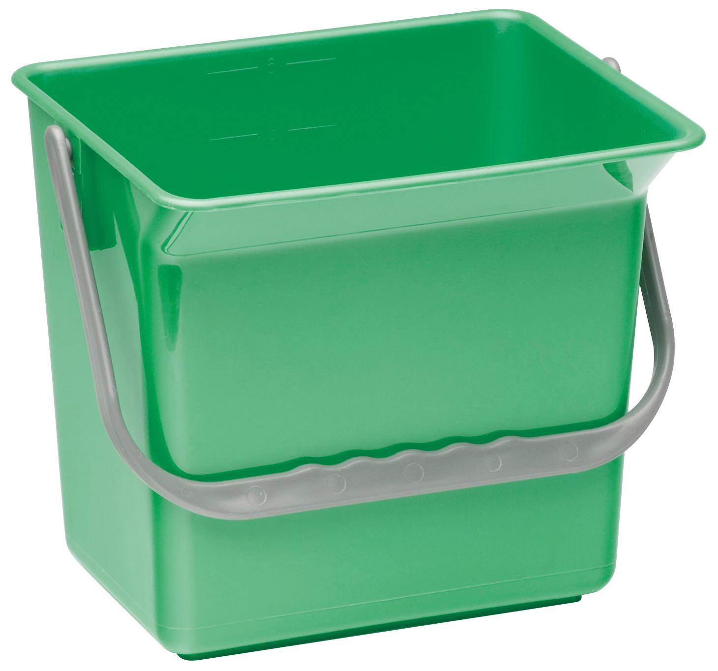 PerfectClean Microfiber Bucket Small Wiper Green