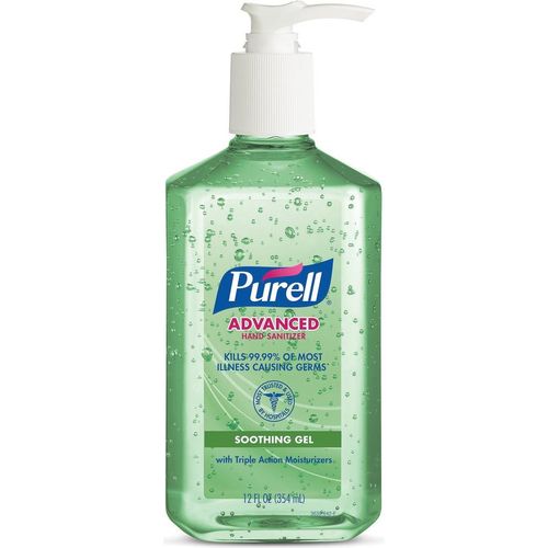 PURELL® Hand Sanitizer Gel w/Aloe, 12oz (Pack of 12)