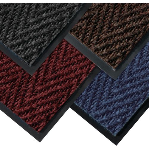 Apache Rib Cocoa Brown 3 ft. x 4 ft. Commercial Door Mat