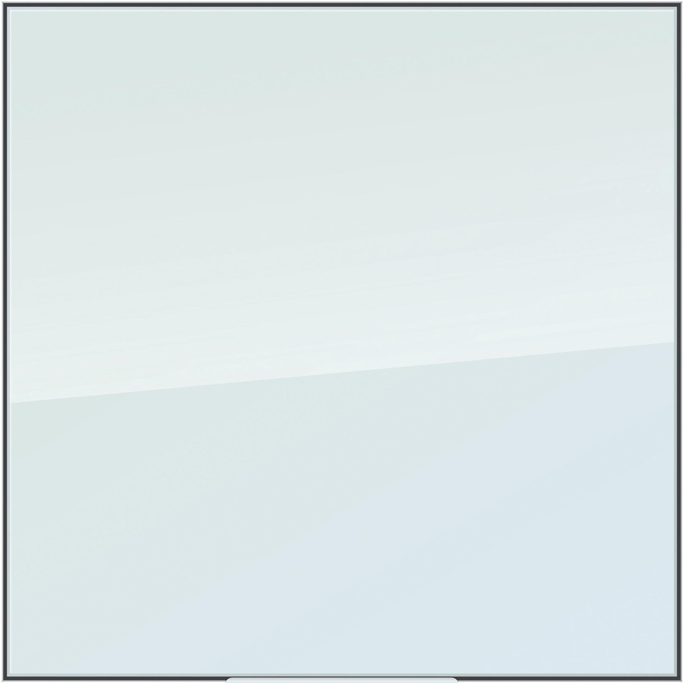 Dry Erase Board, Glass, 35"W x 35"L x 3/4"H, Frost