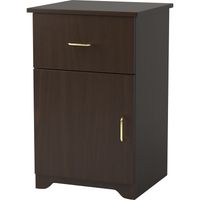 Plymouth 1-Door/1-Drawer Bedside Cabinet