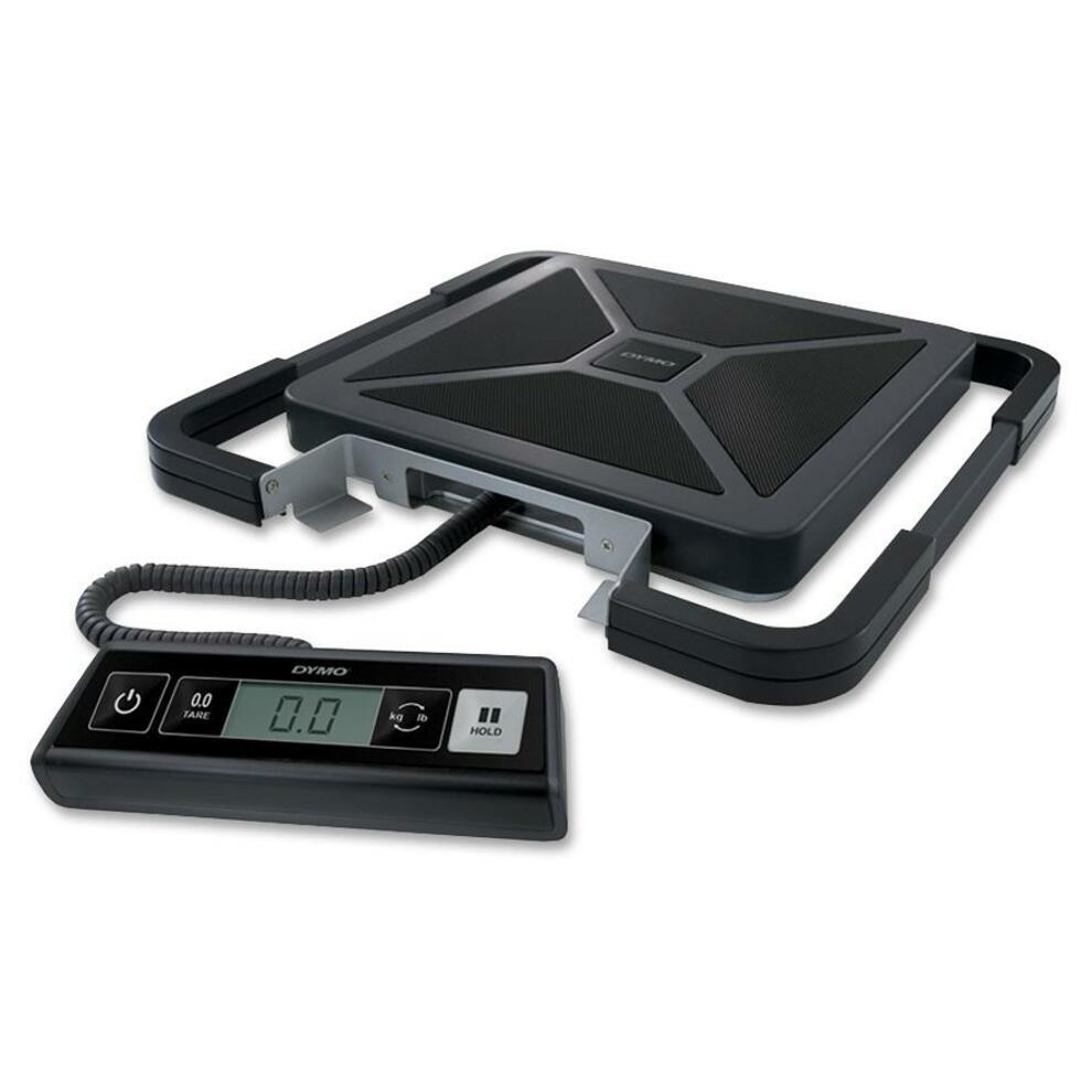 Digital Scale, Portable, USB Shipping, 100lb., BK/SR