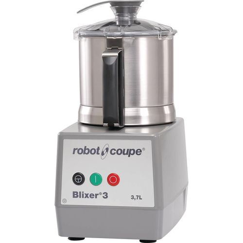 Robot Coupe Blixer 3, 3.7 L Stainless Steel Bowl (4 QT), 3450 RPM