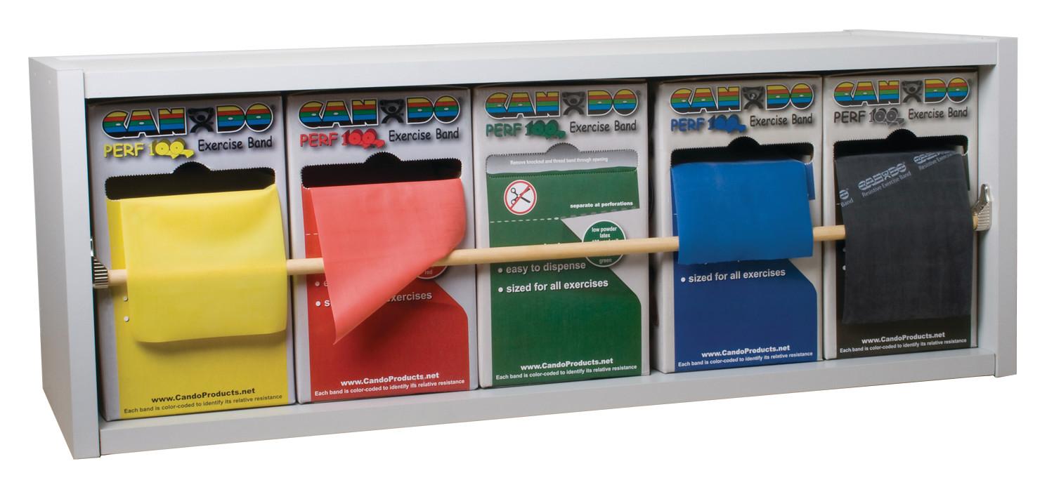 CanDo® Perf 100® Exercise Band Exercise Band Rack