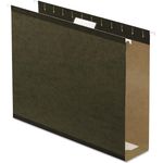 Pendaflex® Reinforced 3" Extra Capacity Hanging Folders, Letter, Standard Green, 25/Box