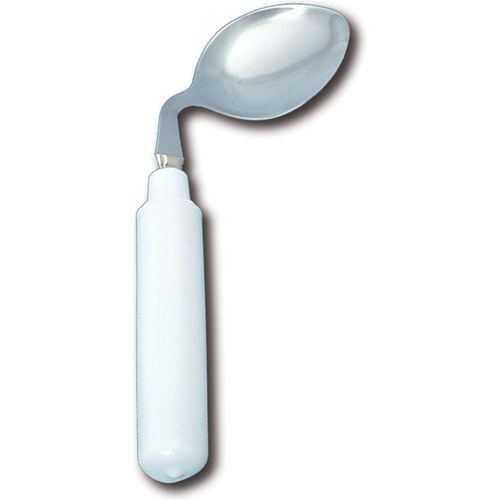Grip-Tight Eating Utensils, Angled Soup Spoon, Left-Handed Use (49T57)