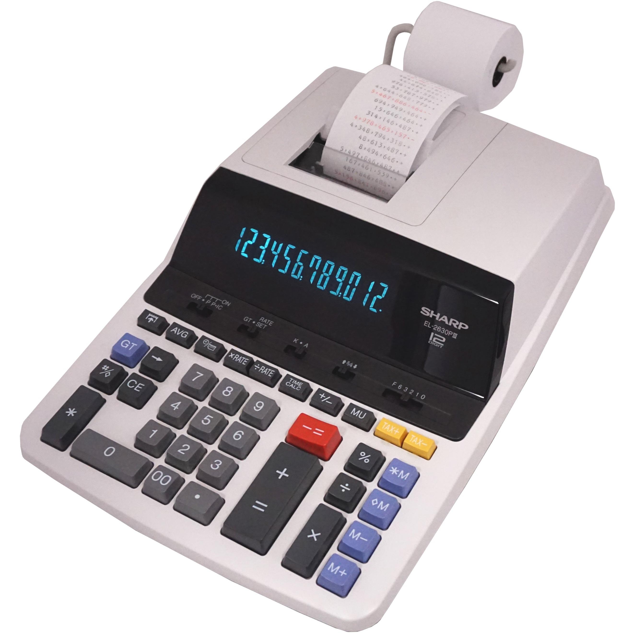 Calculator, 12-Digit, 9"Wx13-1/4"Dx3-1/10"H, Off White