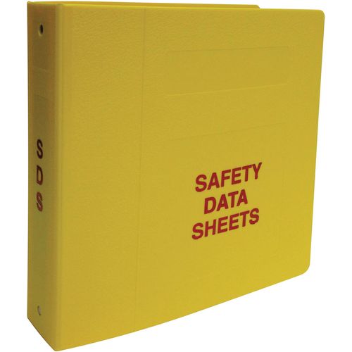 MSDS Binder Manual Book - First Healthcare Products