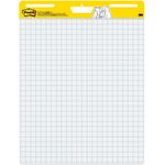 Post-it® Easel Pads Super Sticky Self Stick Easel Pads, Quadrille, 25 x 30, White, 4 30 Sheet Pads/Carton