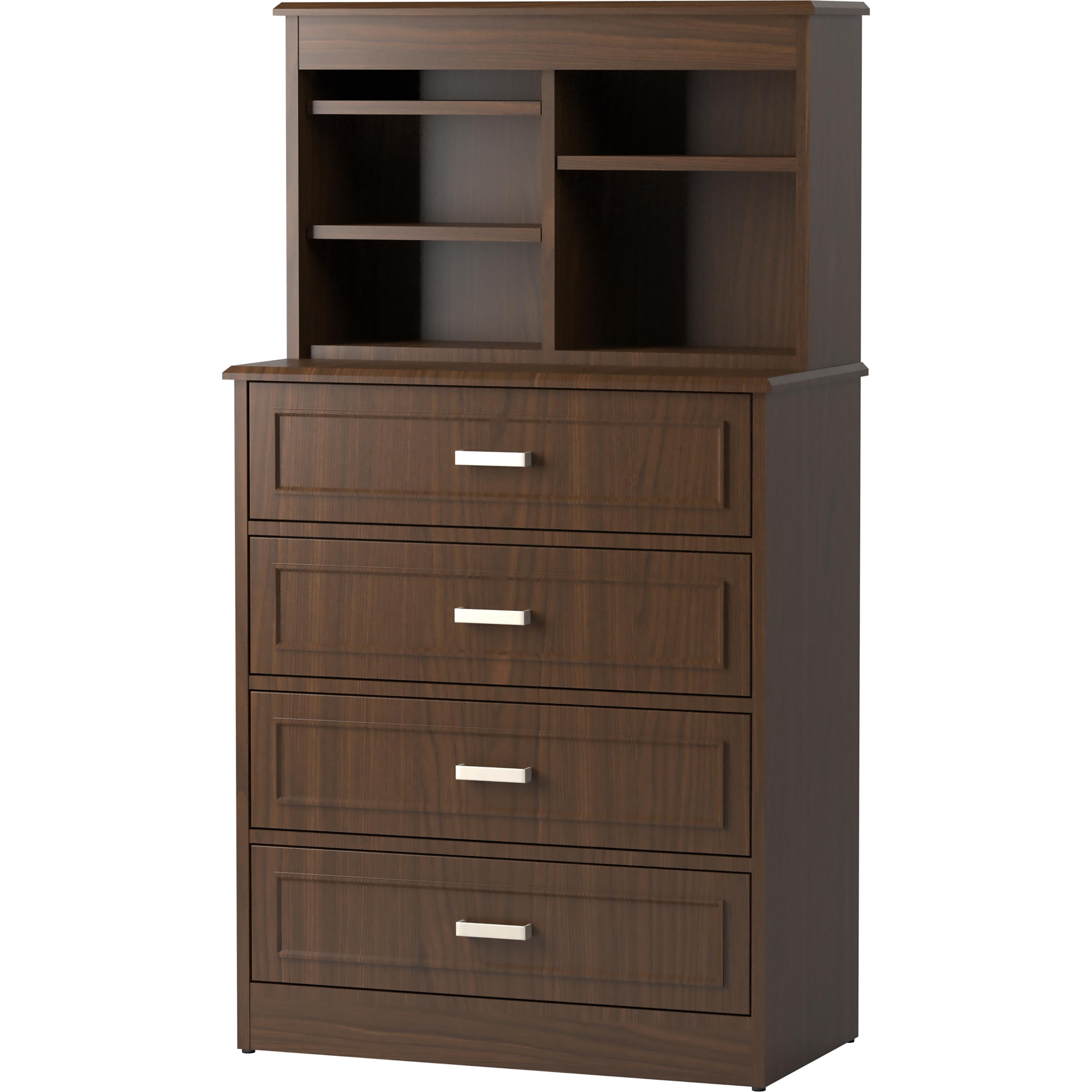 Maxwell Thomas® Made-to-Order Elkhart 4 Drawers Chest with Multi Shelf ...