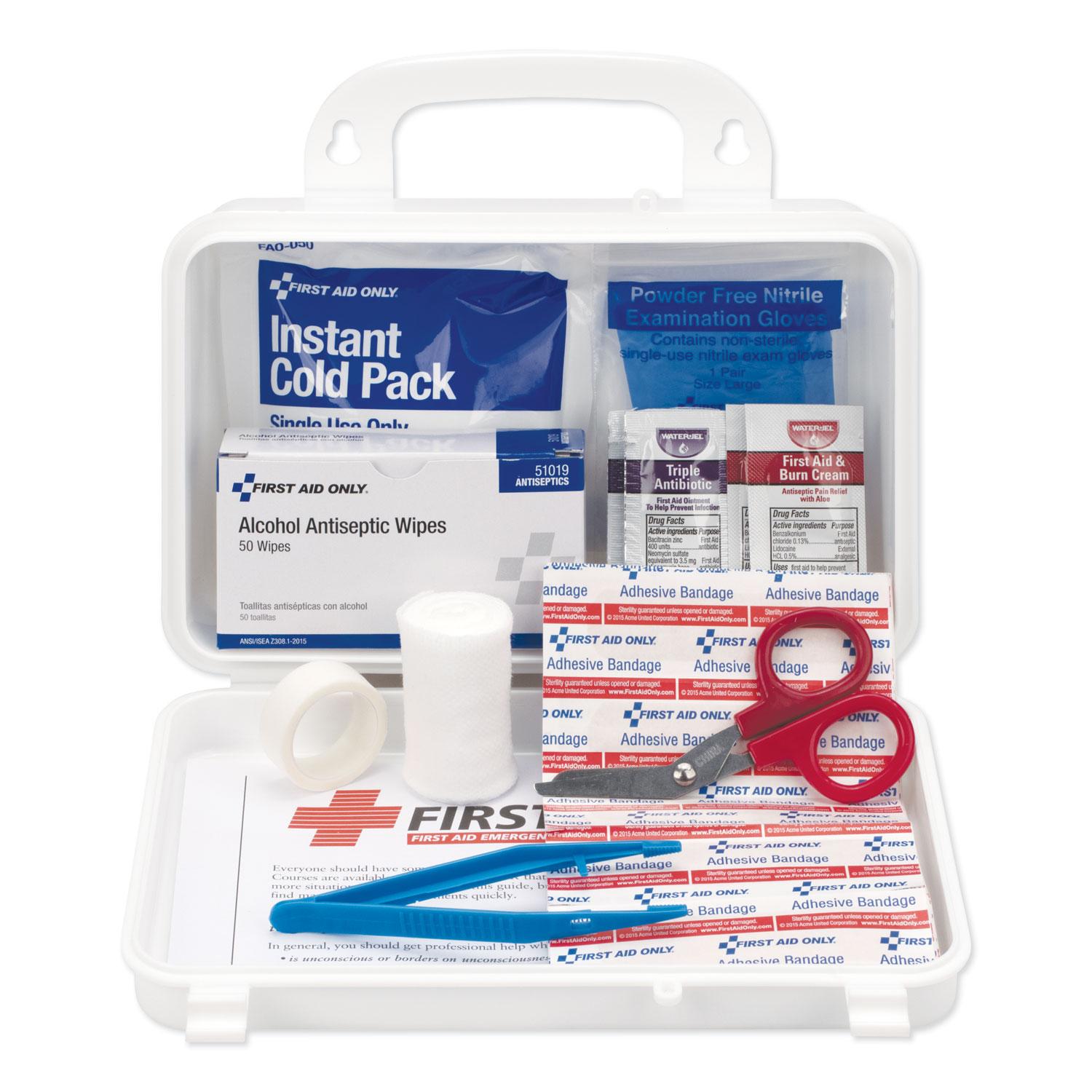 First Aid Only 25-Person First Aid Kit, 113 Pieces/Kit