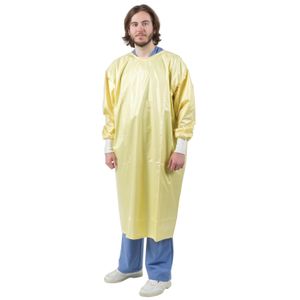 Direct Supply® Reusable Isolation Gown, Polyester and Carbon, AAMI Level 1 Gown