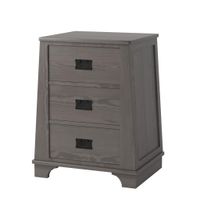 Oak Park 3-Drawer Bedside Cabinet