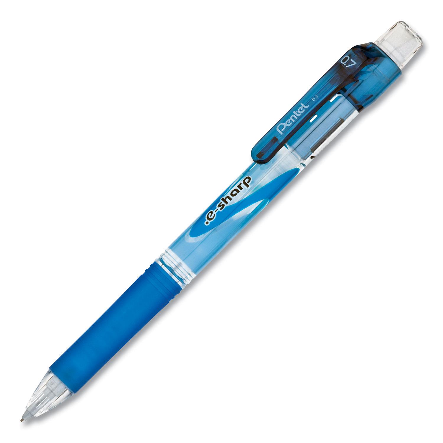 Pentel® .e-Sharp Mechanical Pencil, .7 mm, Blue Barrel