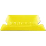 Pendaflex® Hanging File Folder Tabs, 1/5 Tab, Two Inch, Yellow Tab/White Insert, 25/Pack