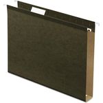 Pendaflex® Reinforced 1" Extra Capacity Hanging Folders, Letter, Standard Green, 25/Box