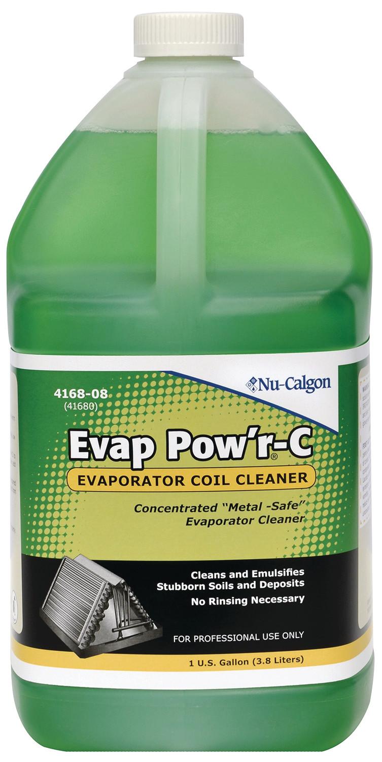 Nu-Calgon Evap Pow’r C, No-Rinse Evaporator Cleaner, 1 Gallon
