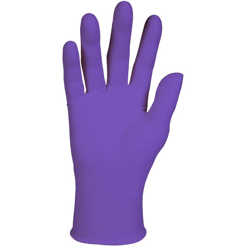 Kimtech Purple Nitrile Exam Gloves, X-Small (Pack of 100)