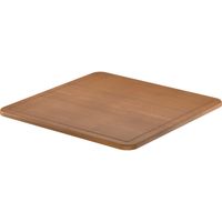 Thermolaminate Tabletop with Spill-Retainer Edge, 36" Square