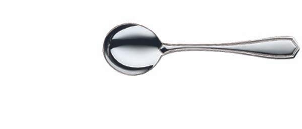 WMF Residence 6 1/2" Soup/Bouillon Spoon, Round Bowl, 18/10 stainless steel, Case of 12 each