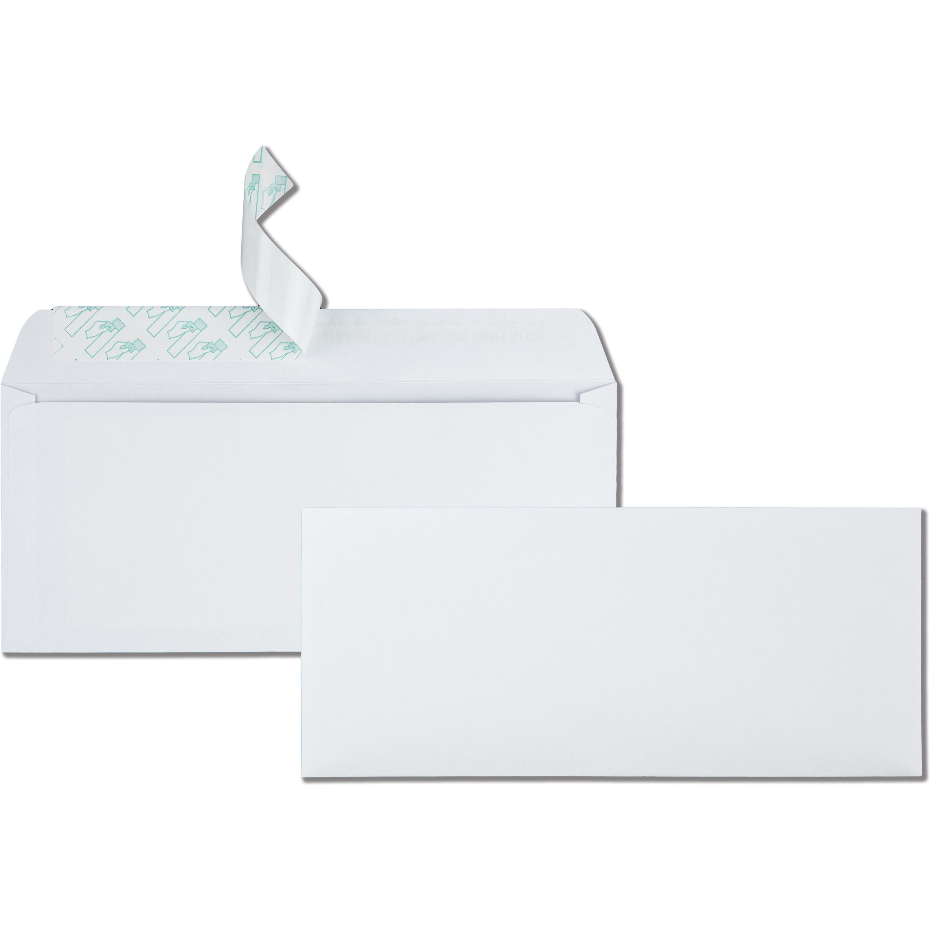 Sealing Envelopes,Plain,No. 10, 4-1/8"x9-1/2", 500/BX, WE