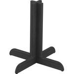 Maxwell Thomas® Signature Series Babylon Table Base for 54" & 60" Round Tabletops, & 36" & 42" Square-to-Round Tabletops - Base Finish: Black Maple