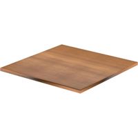 Thermolaminate Tabletop with Full Bullnose Edge, 30" Square