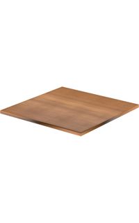 Thermolaminate Tabletop with Full Bullnose Edge, 30" Square