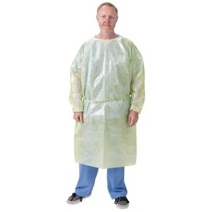 AAMI Level 2 Isolation Gowns, Disposable, 100% Polypropylene